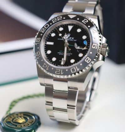 Rolex Gmt-master Ii 126710grnr Bruce Wayne Oyster - New 2025