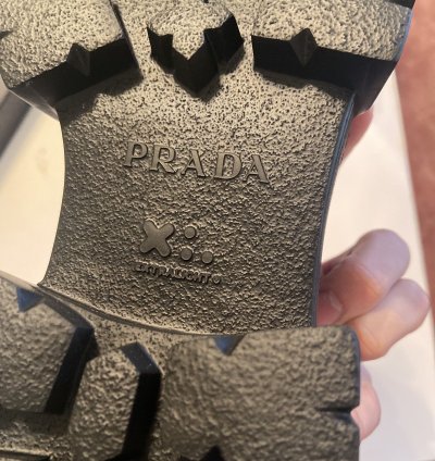 Prada Monolith Leather Loafer