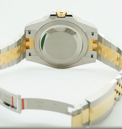 Rolex Gmt-master Ii 126713grnr 126713 Grnr Steel Gold Black Dial 40mm