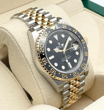 Rolex Gmt-master Ii 126713grnr Automatic 2025 Gold Steel New