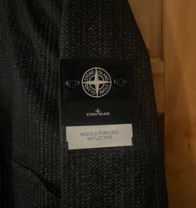 Stone Island Reflective Needle Punch Jacket