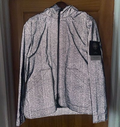 Stone Island Reflective Needle Punch Jacket