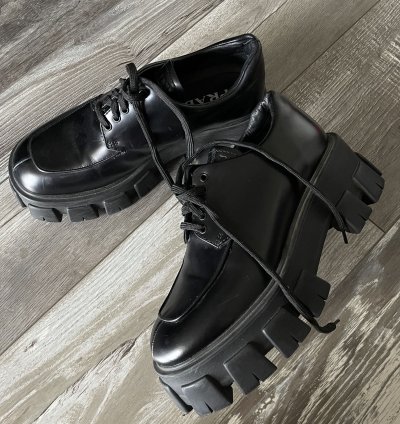Prada Monolith Loafers