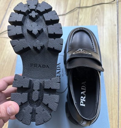 Prada Monolith Loafers