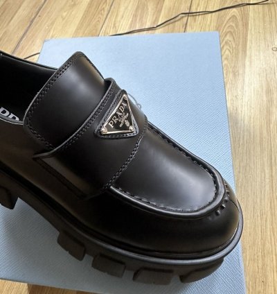 Prada Monolith Loafers