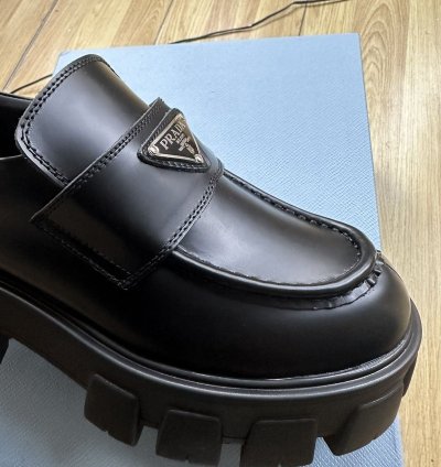Prada Monolith Loafers