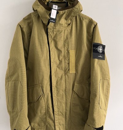 Stone Island Reflective Weave Ripstop Tc Jacket