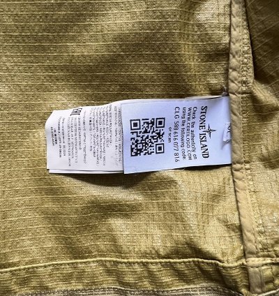 Stone Island Reflective Weave Ripstop Tc Jacket