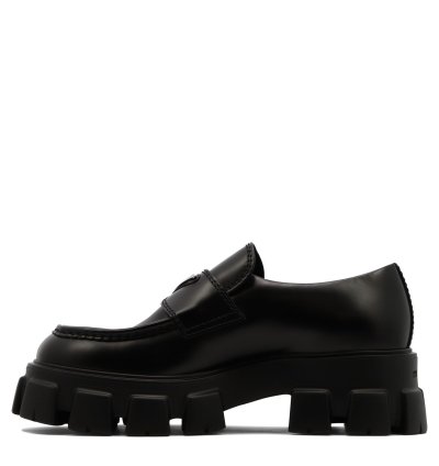 Prada Monolith Loafers Size Uk 8