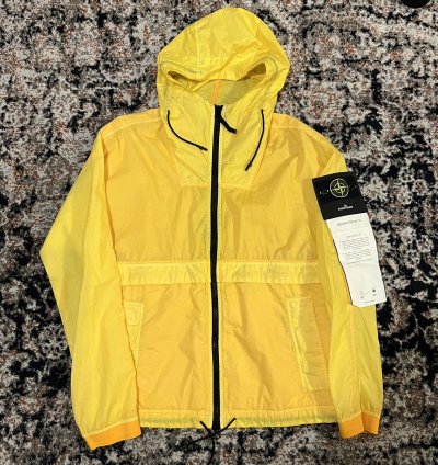 Stone Island Resin Poplin-tc 44435 Size Medium