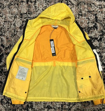 Stone Island Resin Poplin-tc 44435 Size Medium
