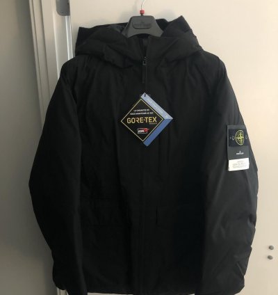 Stone Island Ripstop Gore-tex Real Down Jacket size Xxl