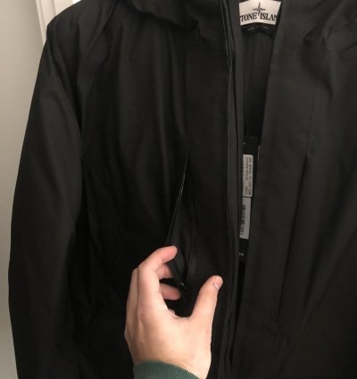 Stone Island Ripstop Gore-tex Real Down Jacket size Xxl