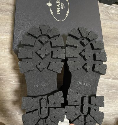 Prada Monolith Nylon Boots