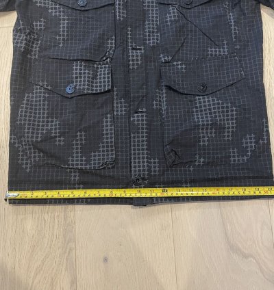 Stone Island Ripstop Grid Camo Shirt Jacket