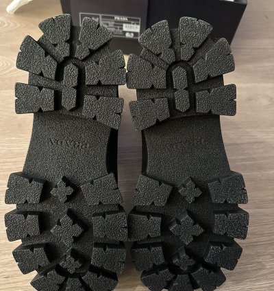 Prada Monolith Re-nylon Gabardine Boots