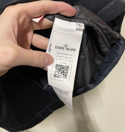 Stone Island Ripstop Nylon Primaloft Blazer Jacket