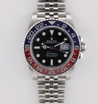 Rolex Gmt-master Ii 2022 Gmt Master Ii Pepsi Stainless Steel Jubilee 126710blro