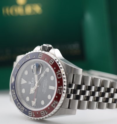 Rolex Gmt-master Ii 2022 Gmt Master Ii Pepsi Stainless Steel Jubilee 126710blro