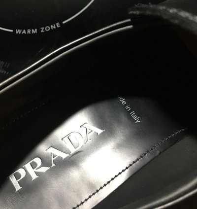 Prada Monolith Slip On Shoes