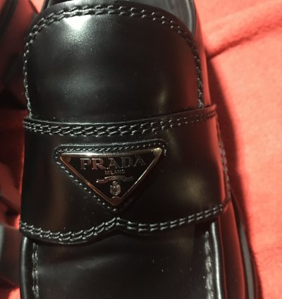 Prada Monolith Slip On Shoes