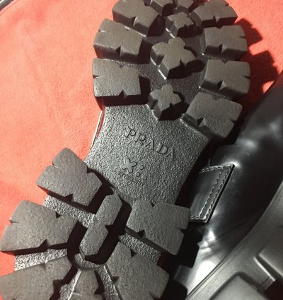 Prada Monolith Slip On Shoes