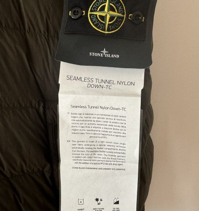 Stone Island Seamless Tunnel Down Jacket