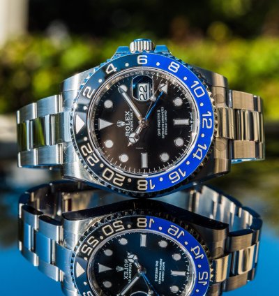 Rolex Gmt-master Ii 2023 Batman On Oyster Bracelet