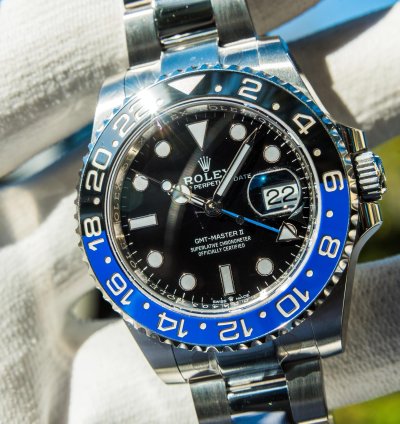 Rolex Gmt-master Ii 2023 Batman On Oyster Bracelet