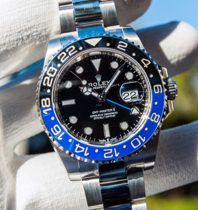 Rolex Gmt-master Ii 2023 Batman On Oyster Bracelet