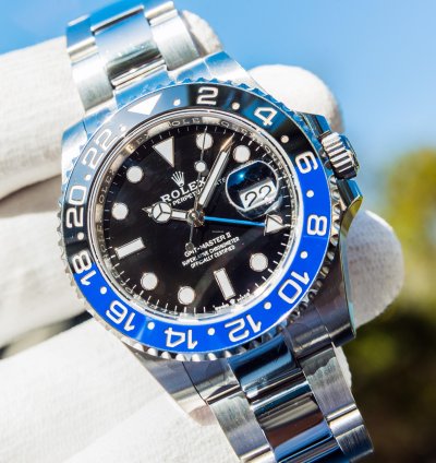 Rolex Gmt-master Ii 2023 Batman On Oyster Bracelet