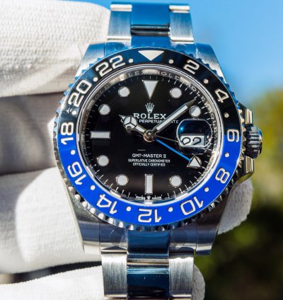 Rolex Gmt-master Ii 2023 Batman On Oyster Bracelet
