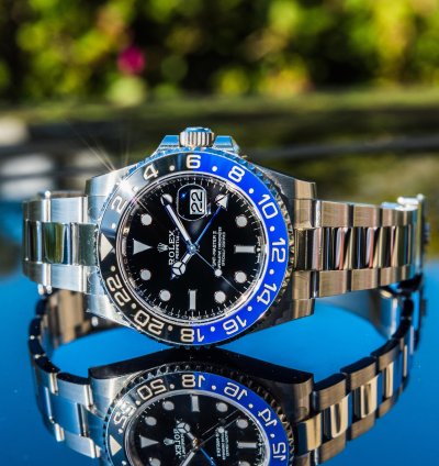 Rolex Gmt-master Ii 2023 Batman On Oyster Bracelet