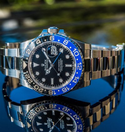 Rolex Gmt-master Ii 2023 Batman On Oyster Bracelet