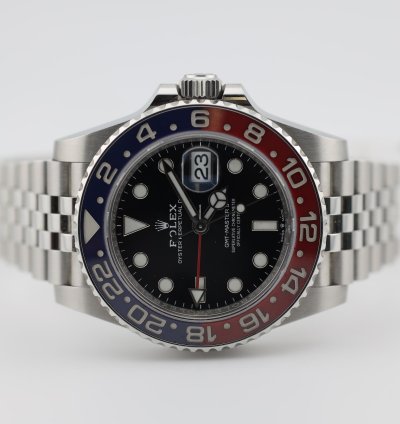 Rolex Gmt-master Ii 2023 Gmt Master Ii Pepsi Stainless Steel Jubilee 126710blro