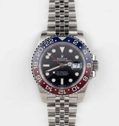 Rolex Gmt-master Ii 2023 Gmt Master Ii Stainless Steel Jubilee Bracelet Pepsi 126710blro