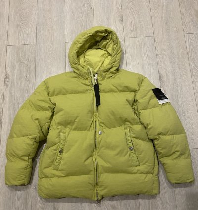 Stone Island Shadow High Density -nylon Jersey Down Jacket