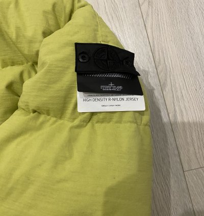 Stone Island Shadow High Density -nylon Jersey Down Jacket