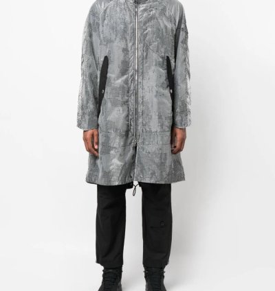 Stone Island Shadow Project - Distorted Ripstop Camo Parka