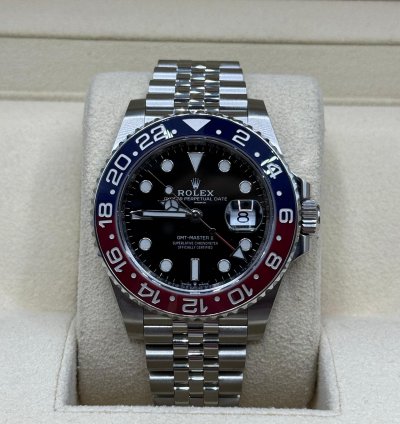Rolex Gmt-master Ii 2024 Gmt-master Ii Pepsi Jubilee Bracelet Unworn 126710blro Box Papers