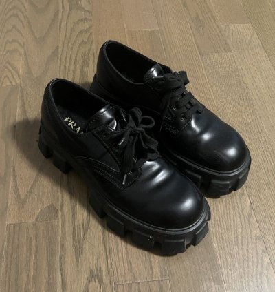 Prada Monolithic Derby