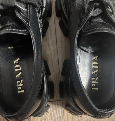 Prada Monolithic Derby