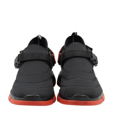 Prada Neoprene Buckle Sneakers