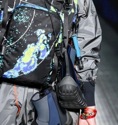 Prada Neoprene Runway Sneakers