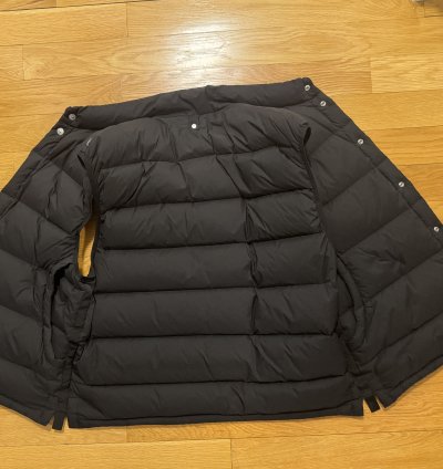Stone Island Shadow Project Black Puffer Gilet Down Jacket