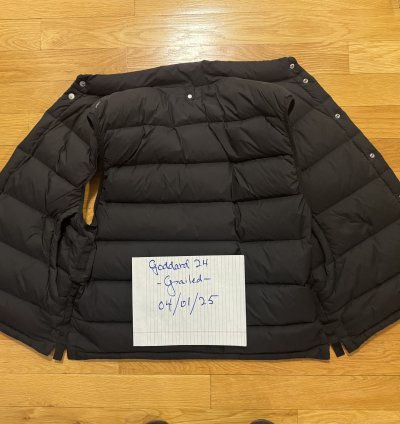 Stone Island Shadow Project Black Puffer Gilet Down Jacket