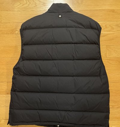 Stone Island Shadow Project Black Puffer Gilet Down Jacket
