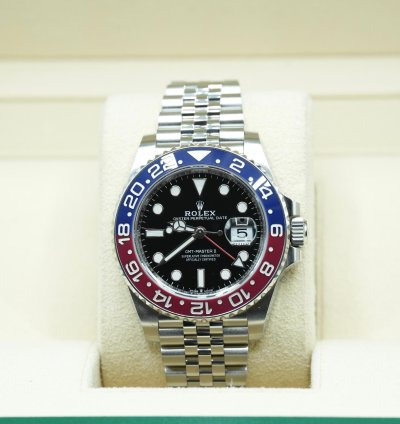 Rolex Gmt-master Ii 2025 Gmt-master Ii Pepsi Jubilee Bracelet Unworn Full Set Box Papers 126710blro