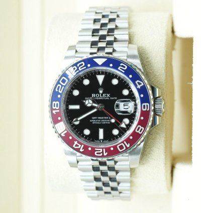 Rolex Gmt-master Ii 2025 Gmt-master Ii Pepsi Jubilee Bracelet Unworn Full Set Box Papers 126710blro