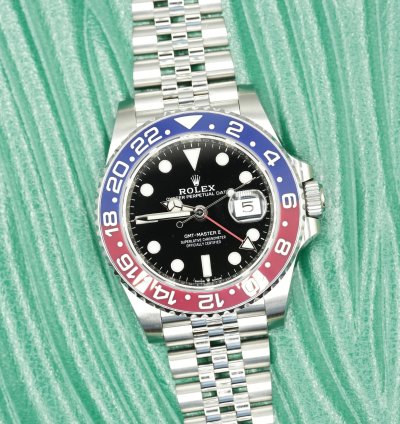 Rolex Gmt-master Ii 2025 Gmt-master Ii Pepsi Jubilee Bracelet Unworn Full Set Box Papers 126710blro